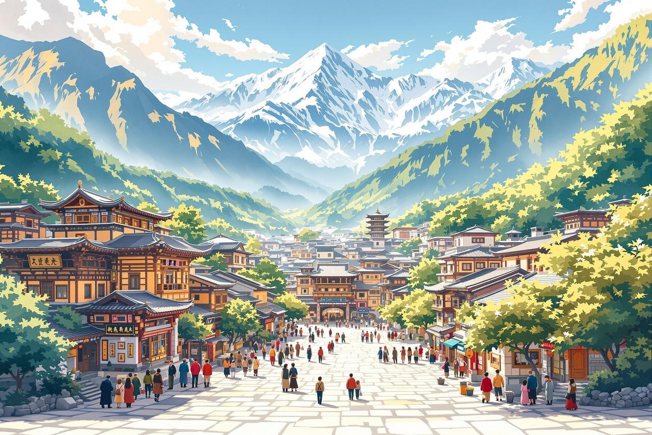 ai网站成功案例 - 丽江古城《一米阳光》民族风情短剧